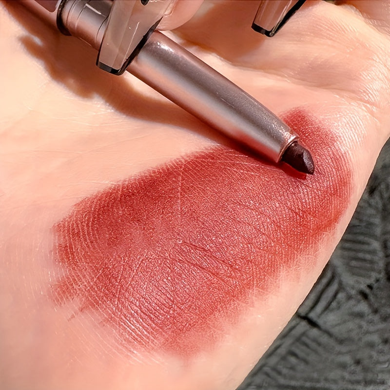 6 Colors Lip Liner Pencil Waterproof Long Lasting Non Smudge Pen Red Eyeliner