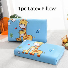 Latex Memory Foam Pillow for Kids Soft Supportive Comfortable Pillow