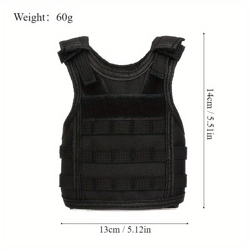 Creative Vest Shaped Cup Cover Protective Sleeve for Beverage Beer Cup
