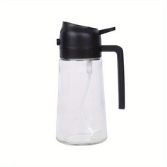 Glass Bottle for Spraying and Pouring Olive Oil Soy Sauce