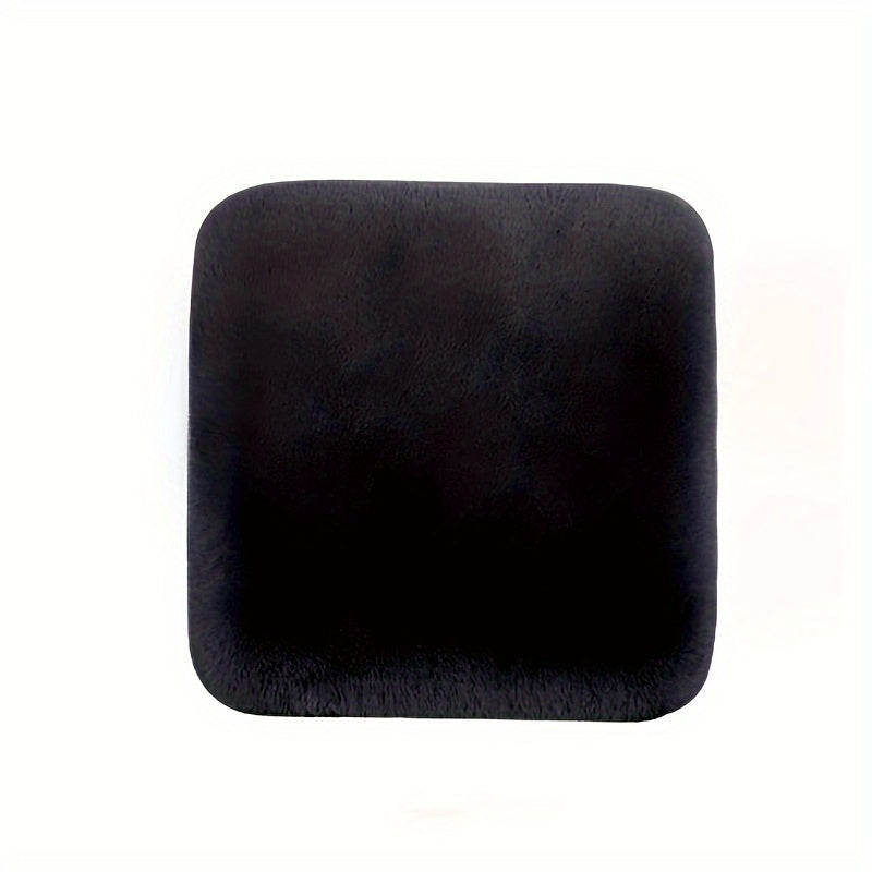 Winter Plush Car Seat Cushion Non-slip Short Hair Single Seat Model