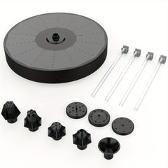 3.5W Solar Fountain For Bird Bath - Upgraded Pump with 6 Nozzles