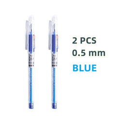 0.5mm Erasable Gel Bullet Pen w/ Rubber Holder - Office & School Supplies