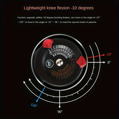 Adjustable Aluminum Alloy Knee Joint Support Plate with Precise Regulation