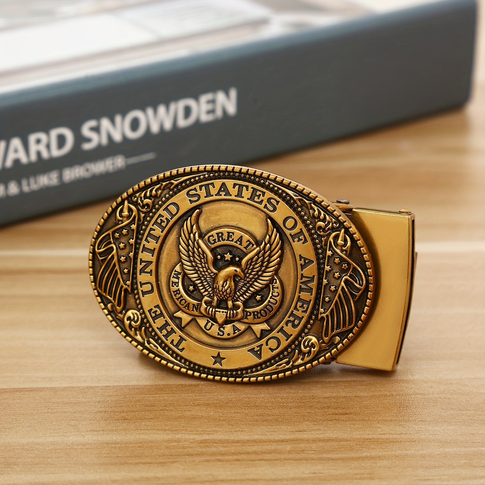 Men's Novelty Automatic Belt Buckle