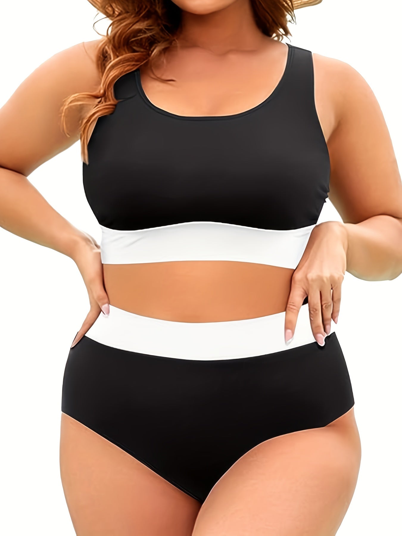  Sexy Bikini Set Criss Cross Back High Waist