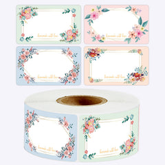 250pcs Roll Name Stickers