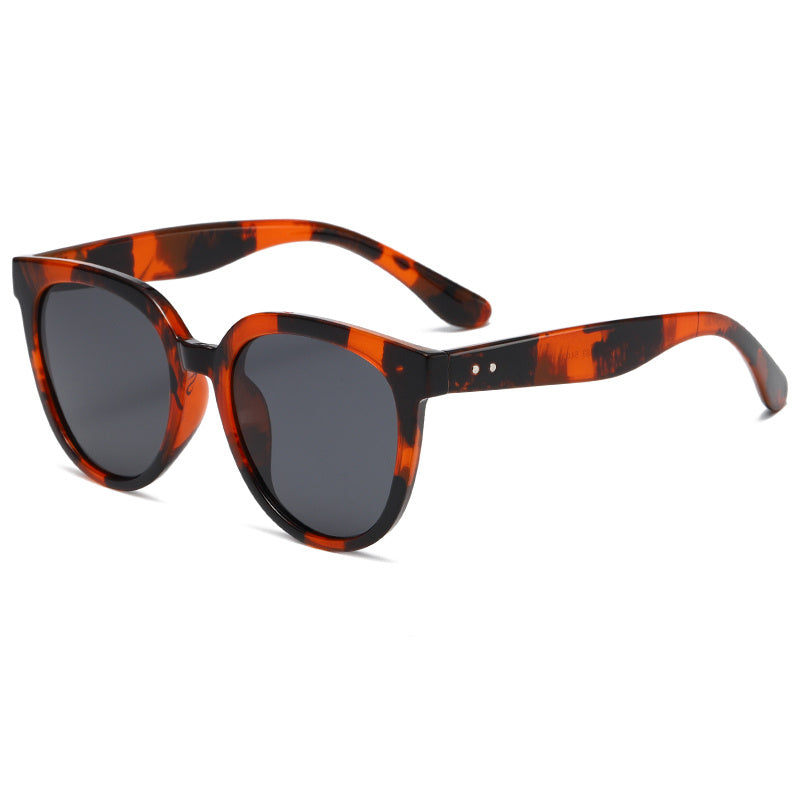 Oval Round Polarized Sunglasses Vintage Sunnies Eyewear