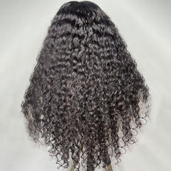 Kinky Curly T Part Lace Front Human Hair Wig
