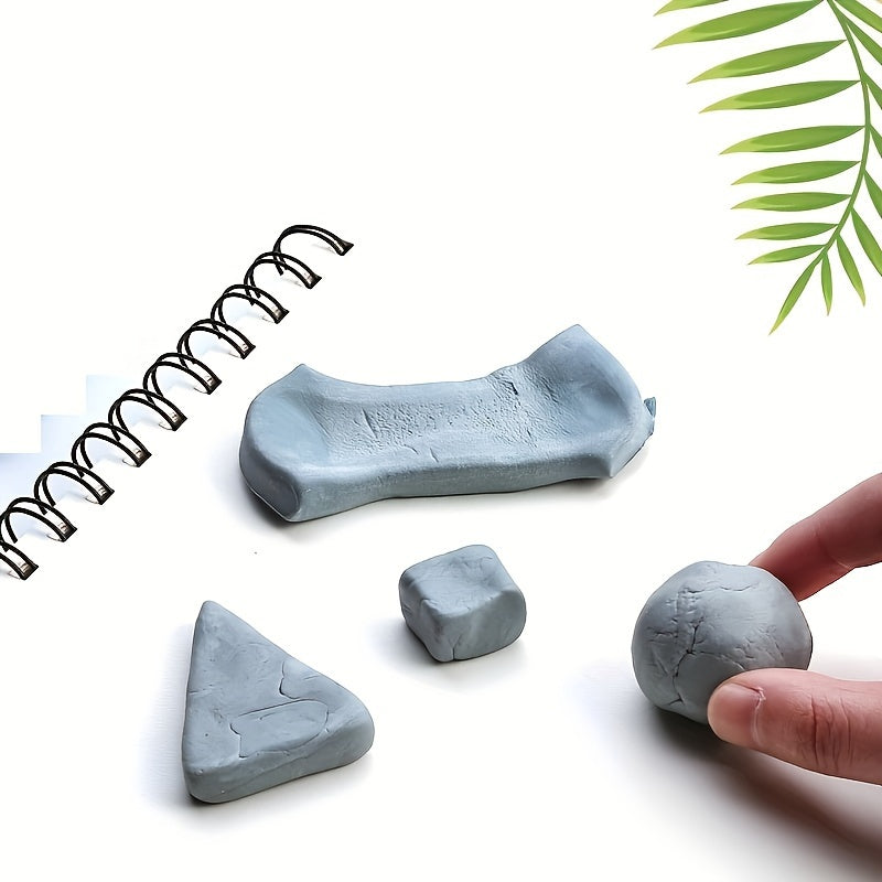MANREKI Soft Rubber Eraser for Artists Mixed Colors Perfect Easter Gift