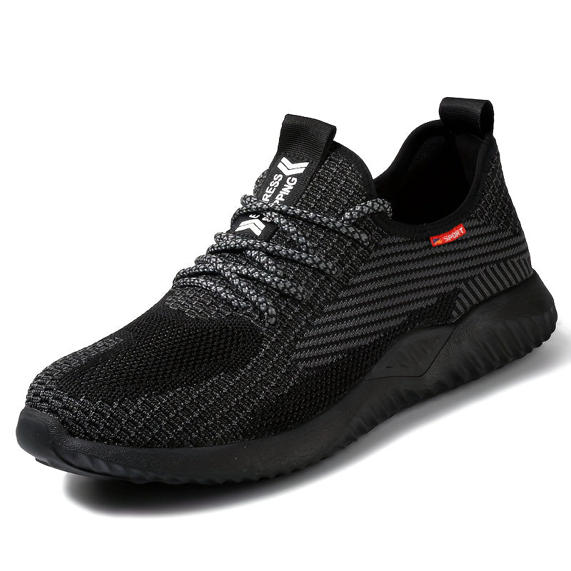 Steel Toe Safety Work Shoes Men Puncture Proof Footwear