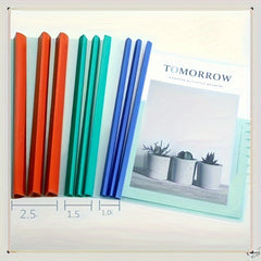 Thick Transparent A4 Insert Folder with Pull Rod Clamp
