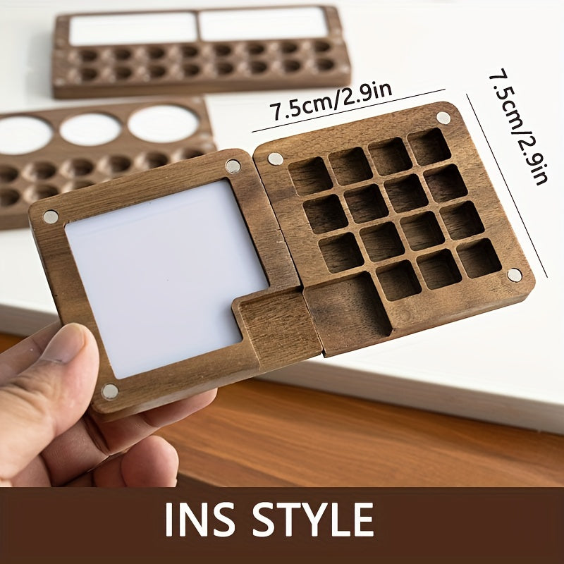Empty Watercolor Palette Portable Mini Paint Box