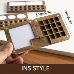 Empty Watercolor Palette Portable Mini Paint Box
