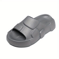 Men's Non Slip Platform Slides Comfortable Cloud Slides For Indoor Outdoor
