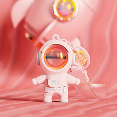 Astronaut Keychain Sunset Projector Light Keyring