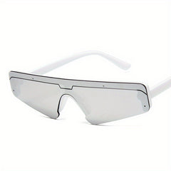 Y2K Semi Rimless Sunglasses UV400
