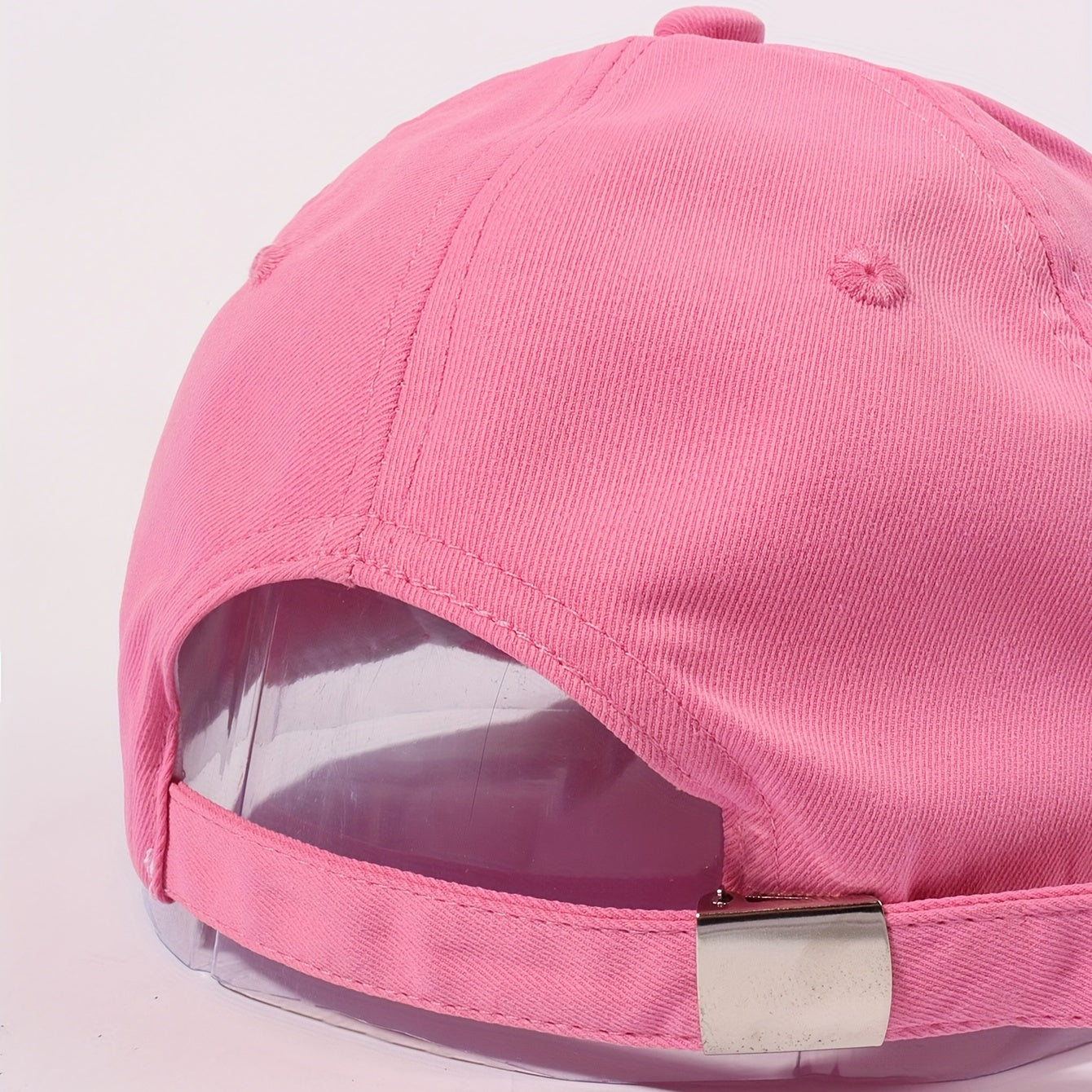CALIFORNIA Pink Embroidery Baseball Cap Lightweight Adjustable