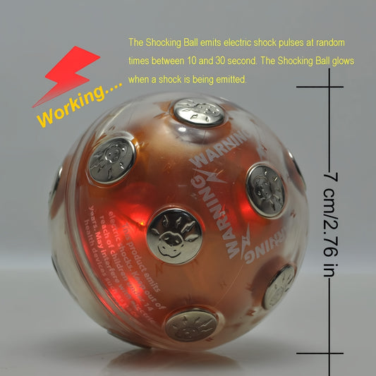 Shock Ball Zap Karaoke Party Game for Friends Hot Potato Drinking Prank Toy
