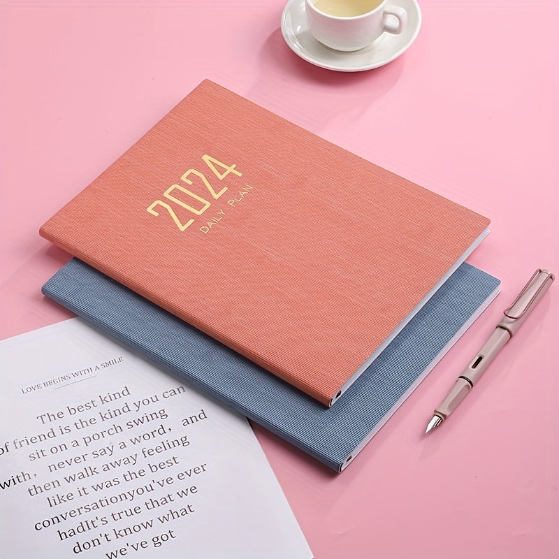 A4 English Weekly Planner Notebook for Daily Planning and Note-Taking