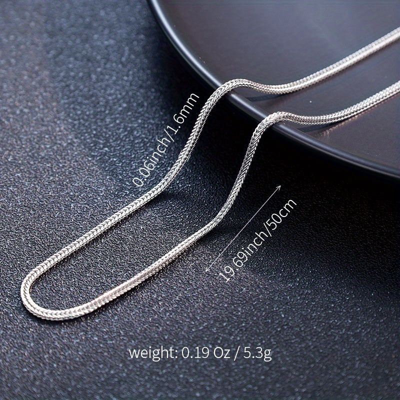 S925 Men's Hip Hop Sterling Silver Necklace Chain Variety