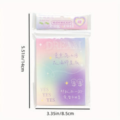 90 Sheets Fruit Rabbit Heart Star Lovely Flower Paper Memo Pad