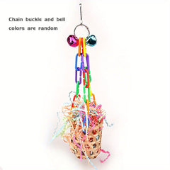 100pcs Bird Plastic C Clips Hooks C Links Chain For Rat Parrot Toy