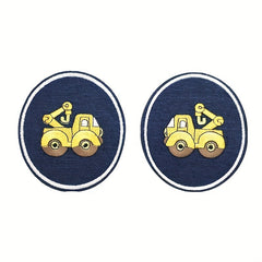9pcs Jeans Embroidered Patches For Men Sew On Repair Patch DIY Crafts