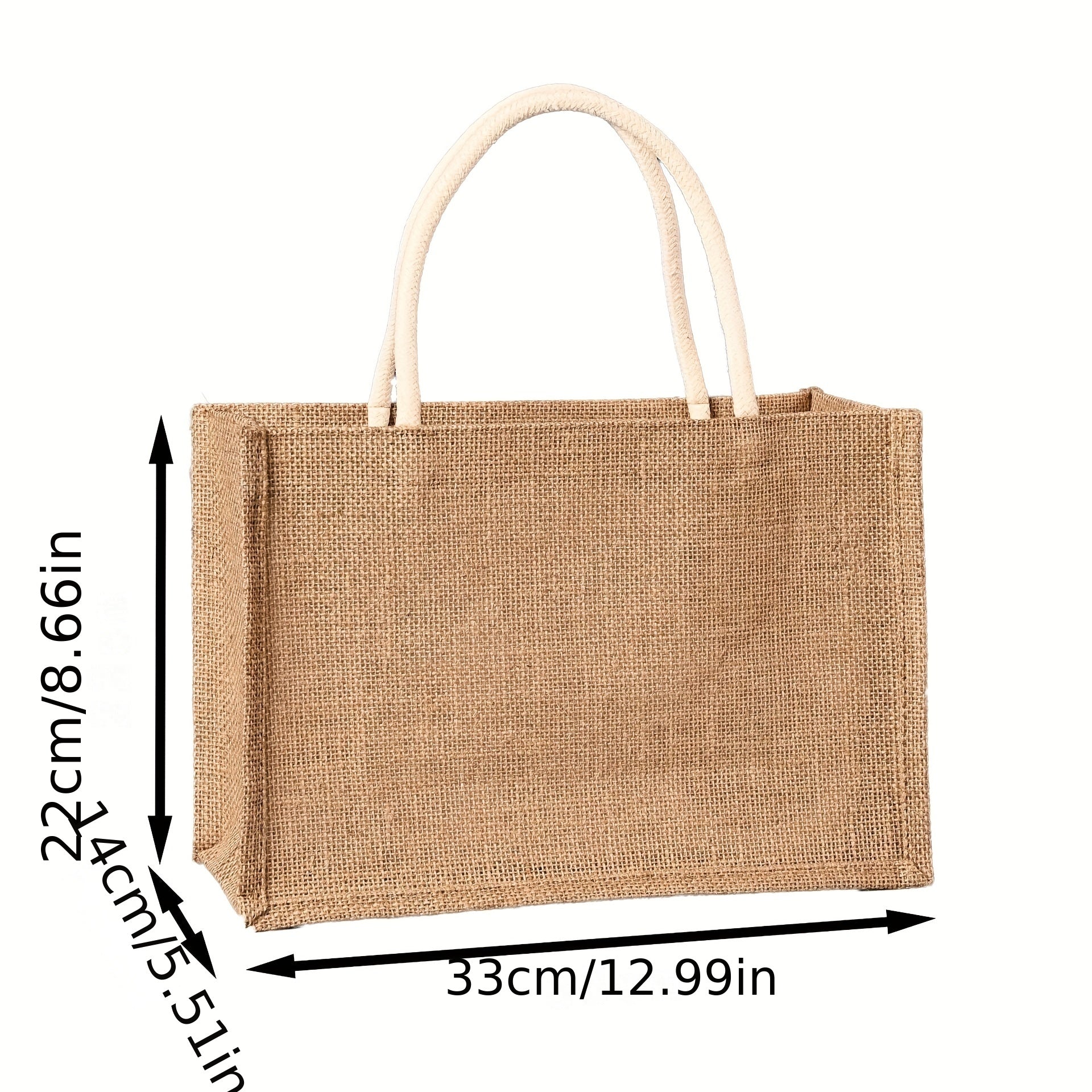 Reusable Linen Shopping Bag Eco Friendly Gift Bag
