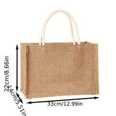 Reusable Linen Shopping Bag Eco Friendly Gift Bag