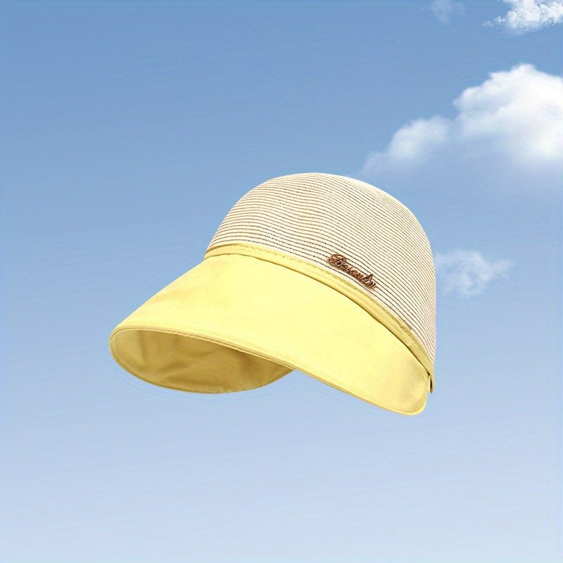 Casual Ponytail Visor Sun Hat UV Protection