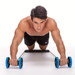 Multifunctional Ab Roller with Tension Rope