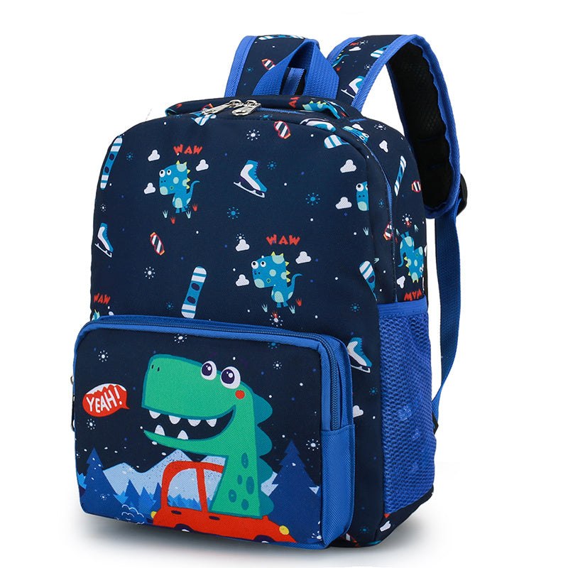 3D Dinosaur Kids Backpack - School Bag for Boys