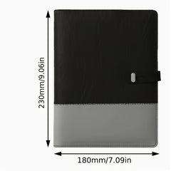 Engraved A5 Business Loose Leaf Notebook