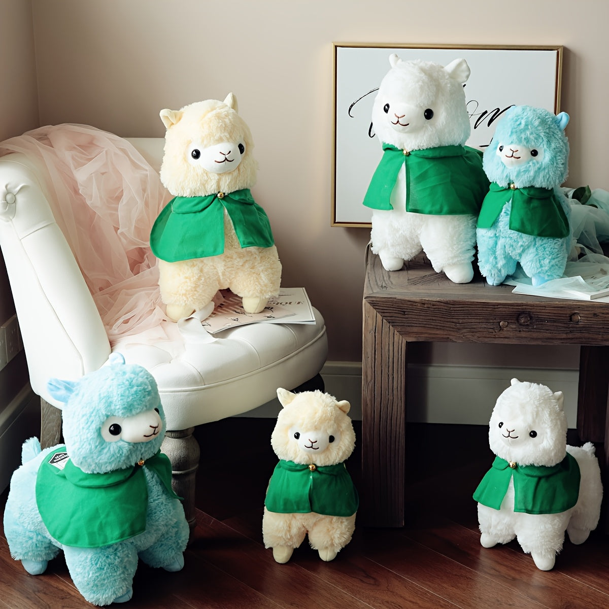 Alpaca Plush Toy Stuffed Animal Doll Home Decoration Gift