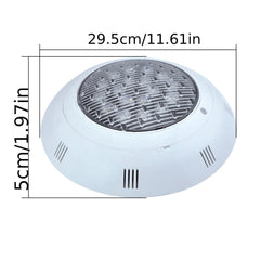 12VABS Wall Mounted IP68 7 Remote Control Underwater Light LED Pool Light