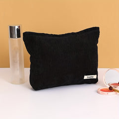 Canvas Makeup Bag Large Capacity Travel Toiletry Organizer