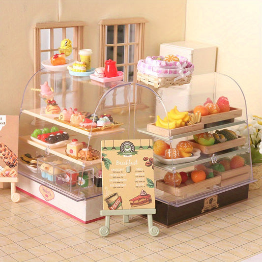 2pcs Small Cake Dessert Display Stand for Landscape Decoration & Crafts
