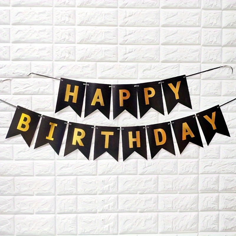 Golden Confetti Balloon Set for Birthday Party Decoration