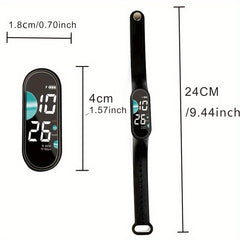 Outdoor Waterproof Sports Watch LED Screen Sports Wear