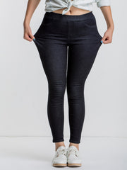  High Rise Skinny Jeans with Pockets