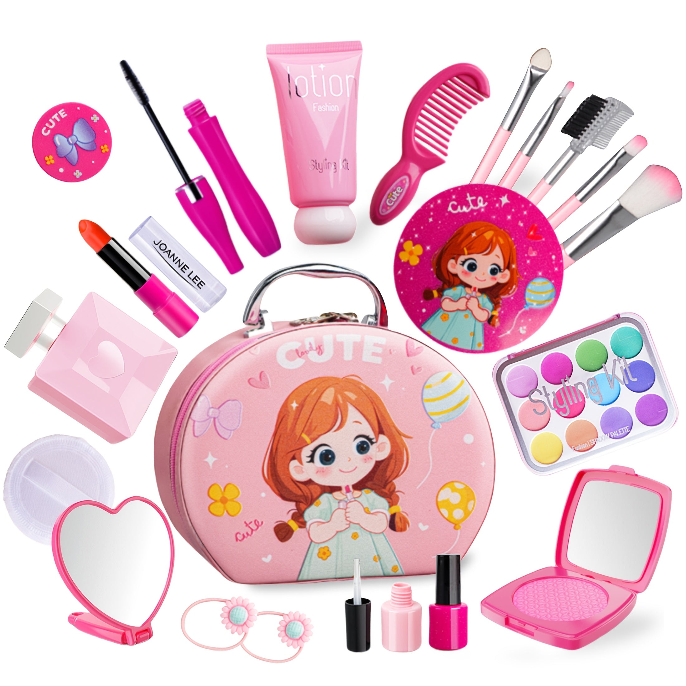 Princess Handbag Cosmetics Toy Party Box Decorations Gift Set