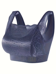 Lace Wireless Bra Full Coverage Lingerie