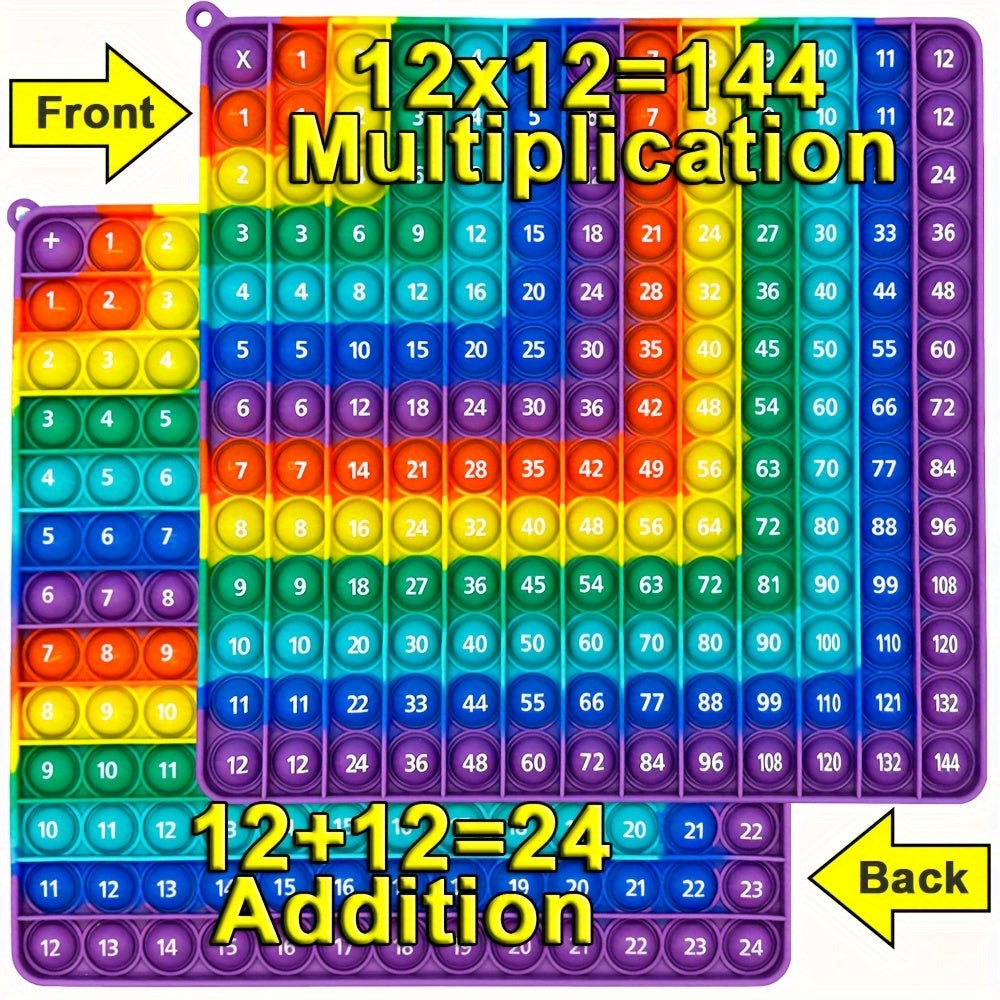 12x12 Multiplication & Addition Math Learning Educational Toy