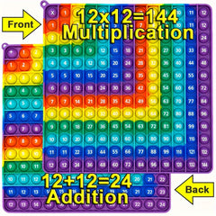 12x12 Multiplication & Addition Math Learning Educational Toy