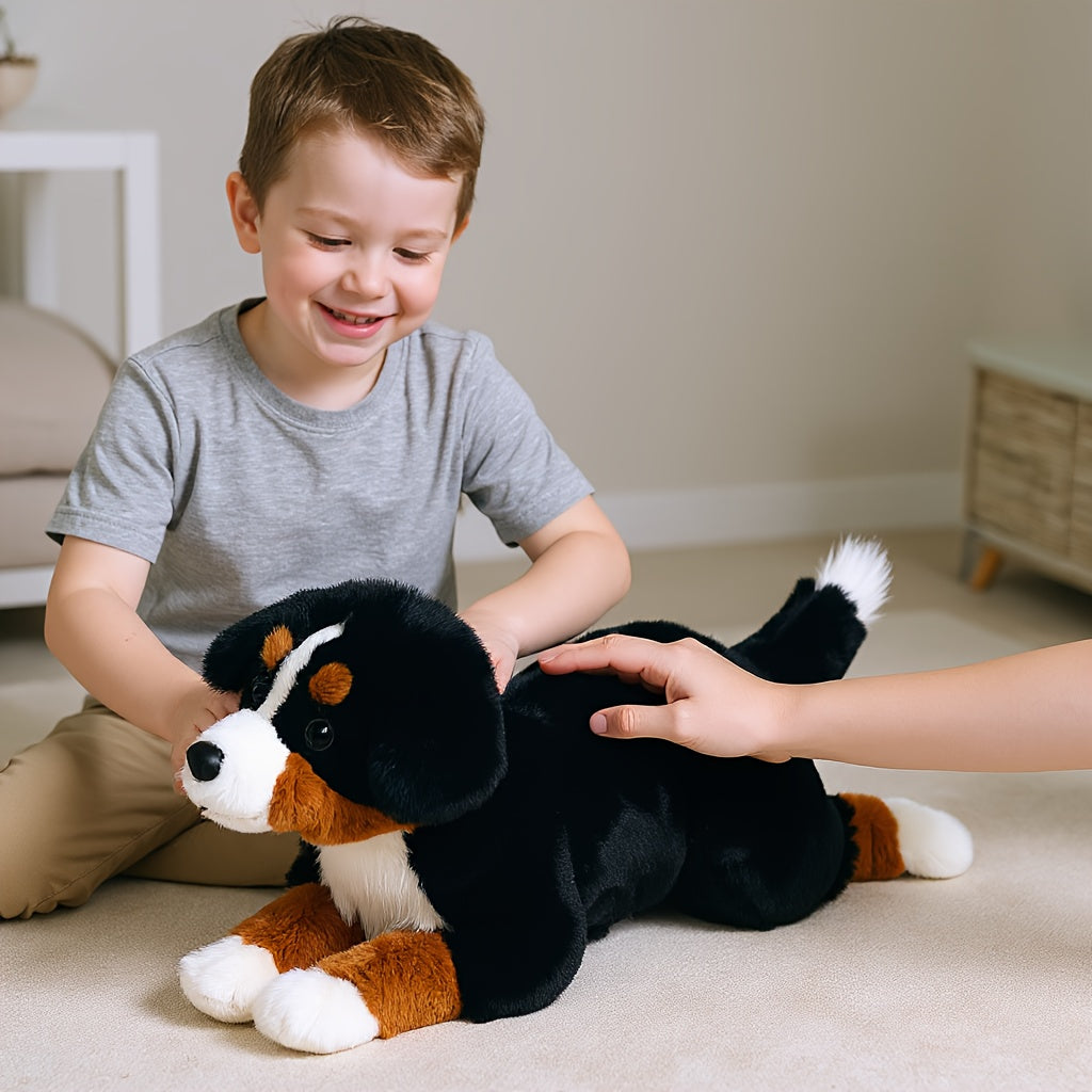 Bernese Mountain Dog Plush Toy Giant Stuffed Animal 19.6 Inch