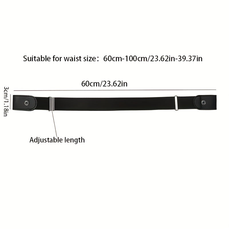 Kids Elastic Stretch Belts Comfortable Adjustable Invisible Belts