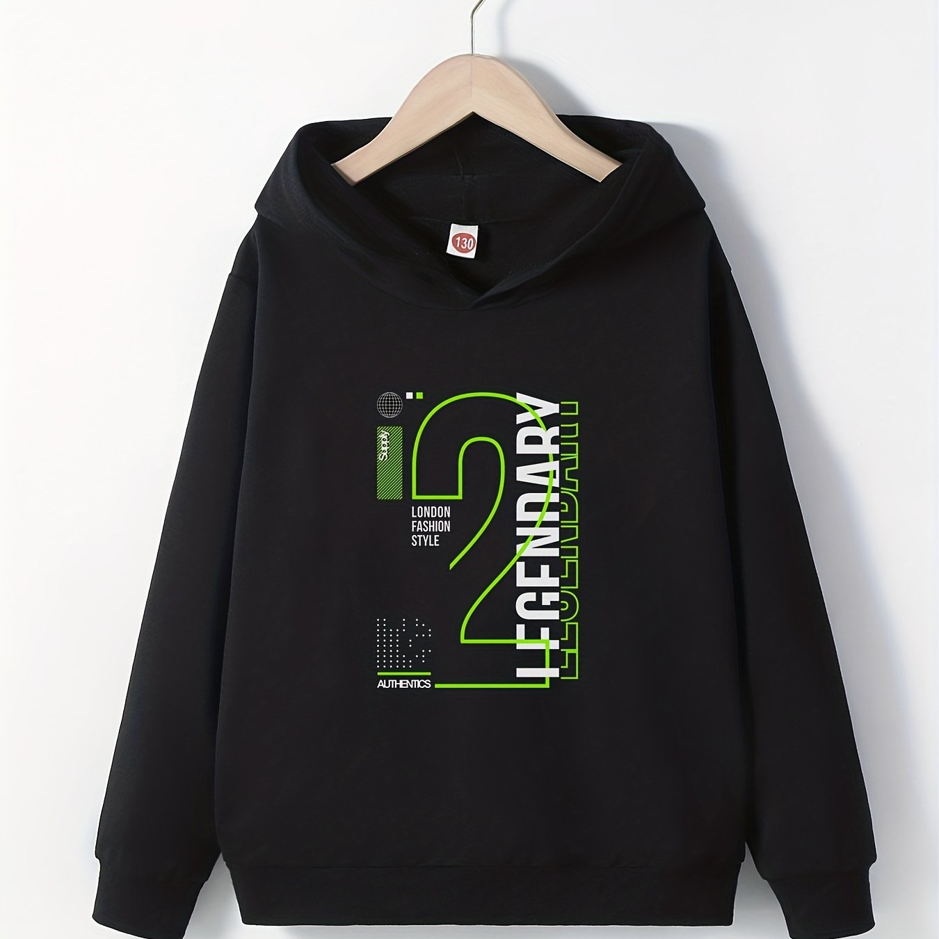 LEGENDARY Boys Hooded Sweatshirt Spring Fall Kids Clothing