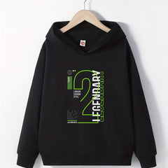LEGENDARY Boys Hooded Sweatshirt Spring Fall Kids Clothing