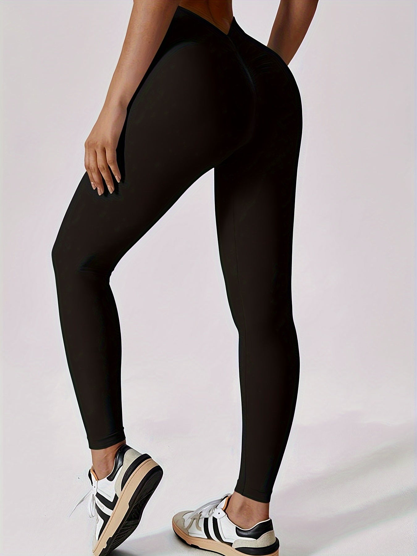 V Shape Waist Yoga Pants High Stretch Leggings